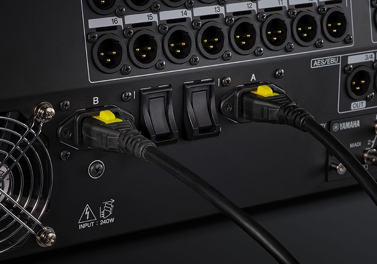 Yamaha Digital Mixing Console DM7: 冗余電源，可靠性高